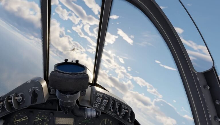 A Visceral & Thrilling VR Combat Flight Sim