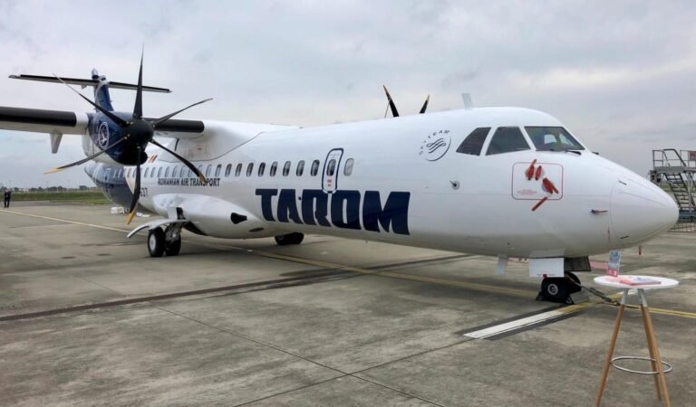ATR Continues Talks With Operators To Offer STOL Solutions ATR 72-600 TAROM
