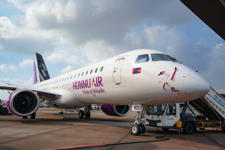 E195-E2 from Hunnu Air