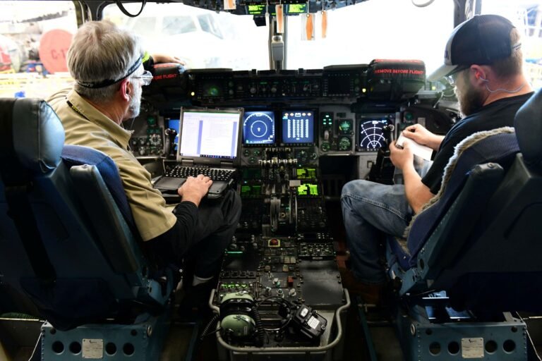 C-17 Flight Deck