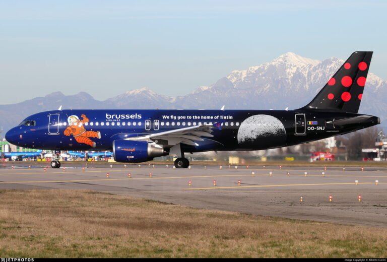 Brussels Airlines Unveils New Tintin Aircraft