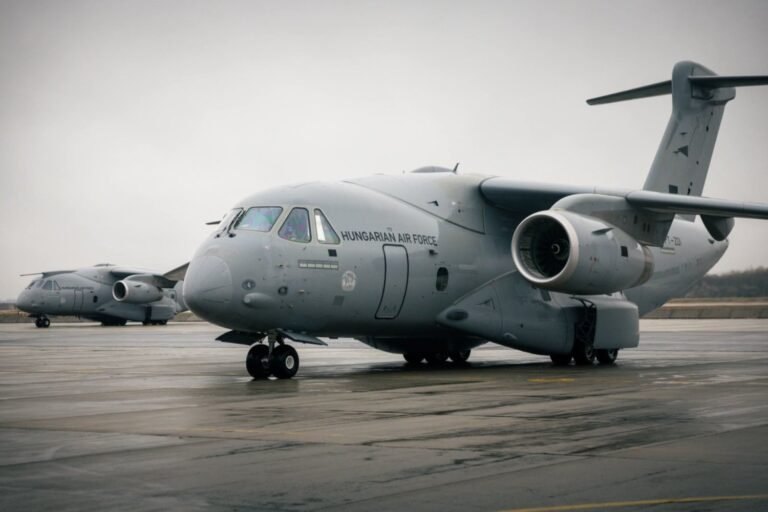 Hungarian Air Force C-390 aircraft