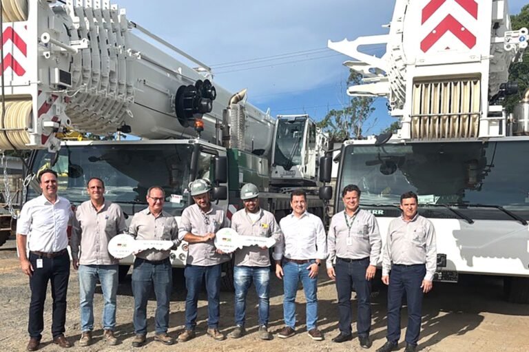 Four Liebherrs for Imatame | Vertikal.net Four Liebherrs for Imatame | Vertikal.net