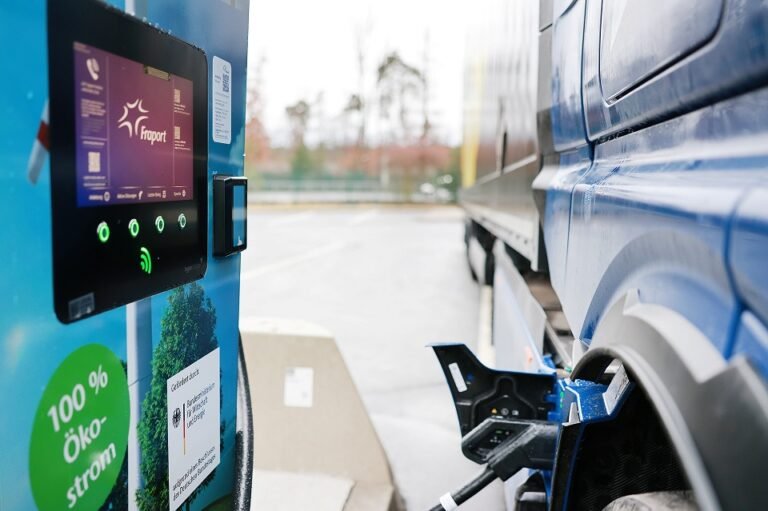 Fraport truck charging