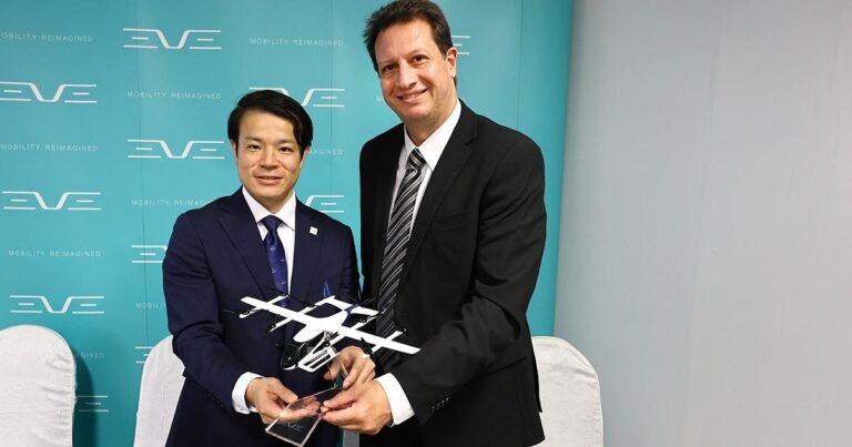 Japan Charter Broker AirX Opts for up to 50 Eve eVTOLs Worth $150 million