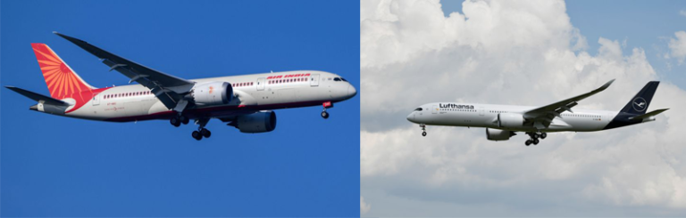 Lufthansa, Air India Target Deeper Cooperation Air India and Lufthansa aircraft
