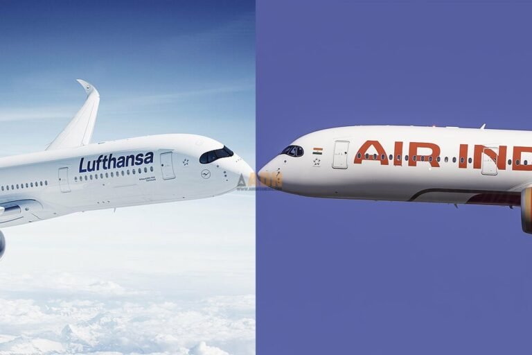 Lufthansa Group and Air India move toward joint business agreement Lufthansa and Air India A350