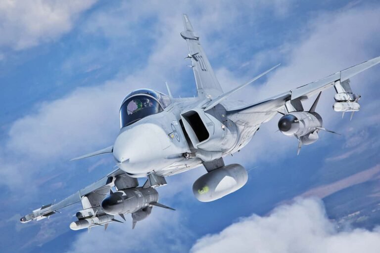 Saab plans 2027 flight of fighter-sized unmanned demonstrator Swedish Air Force Saab Gripen C