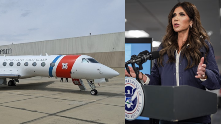 Secretary Kristi Noem fires Coast Guard pilot over missing blanket
