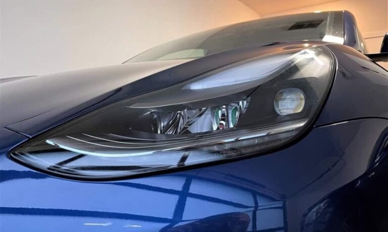Tesla looks to upgrade Matrix Headlights with new features