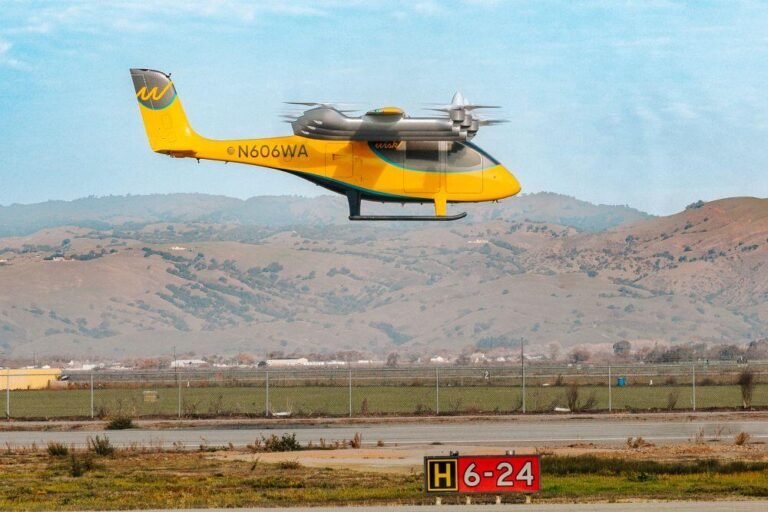 Wisk Moves From Simulation To Live Airspace Integration Wisk’s Gen 6 prototype made its first untethered hover in December. Credit: Wisk Aero