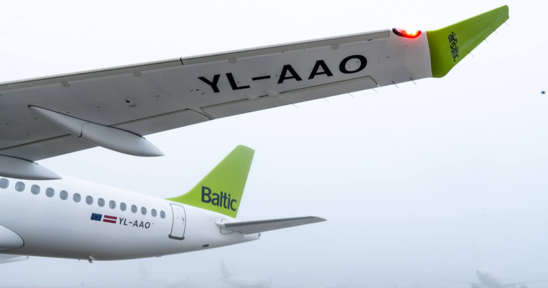 Airbus A220 von Air Baltic als Totalverlust gemeldet - nach der Wartung