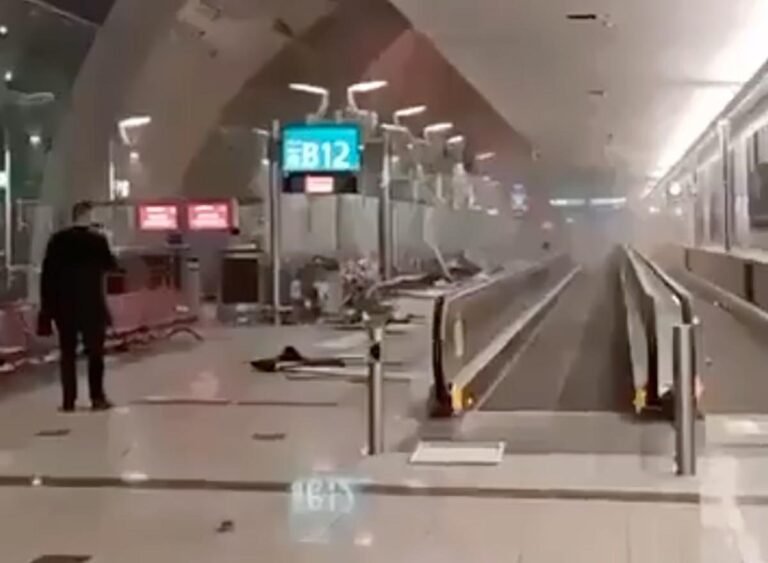 BREAKING Dubai International Airport hit by a Iranian drone BREAKING Dubai International Airport hit by a Iranian drone