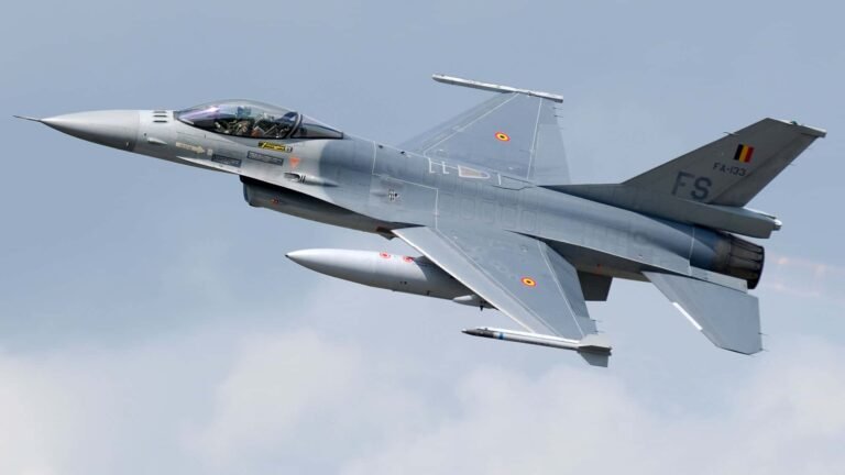 Vier F-14A Tomcat der iranischen Luftwaffe im Formationsflug.