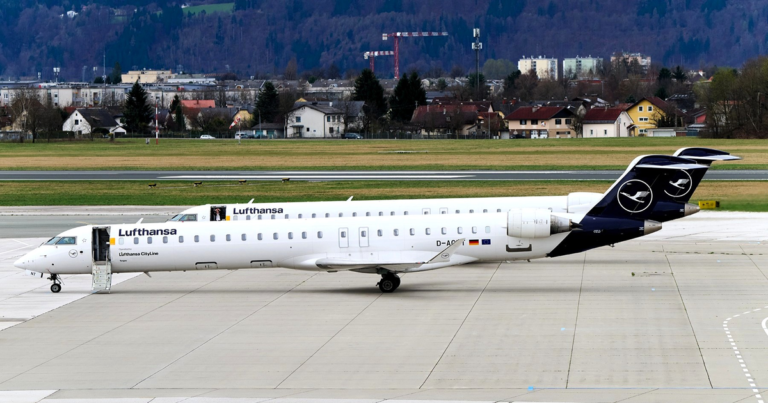 Bombardier CRJ 900 von Lufthansa Cityline werden jetzt auch in Klagenfurt gewartet