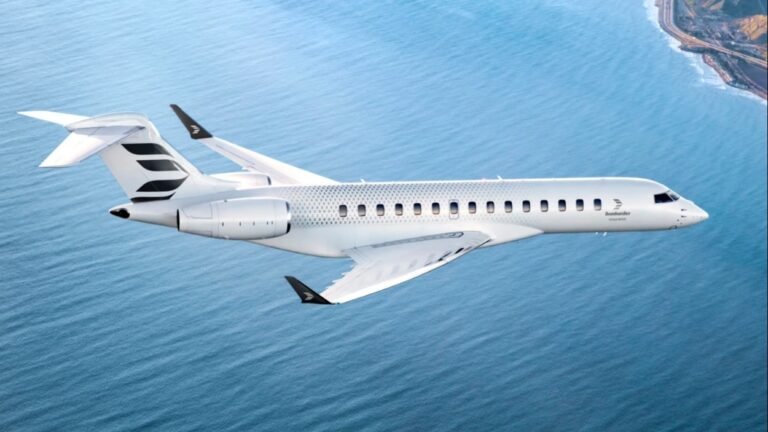 Bombardier delivers first Global 8000 aircraft to NetJets
