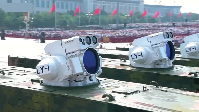 China Showcases Weaponized High-Energy Laser LY-1 laser weapons mounted on vehicles