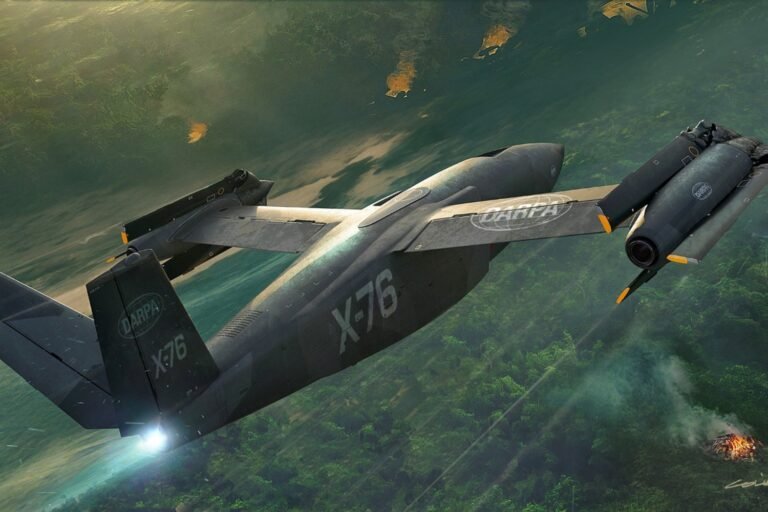 DARPA’s X-76 demonstrator moves into build phase for high-speed VTOL flight X-76 VTOL concept