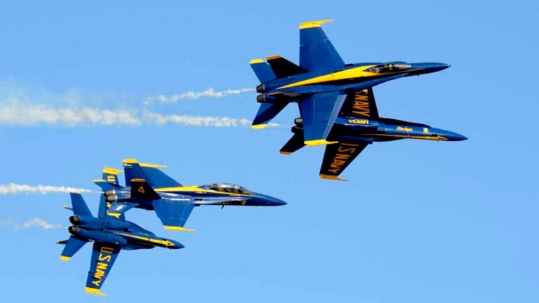 First two Blue Angels air shows canceled as bases raise force protection level