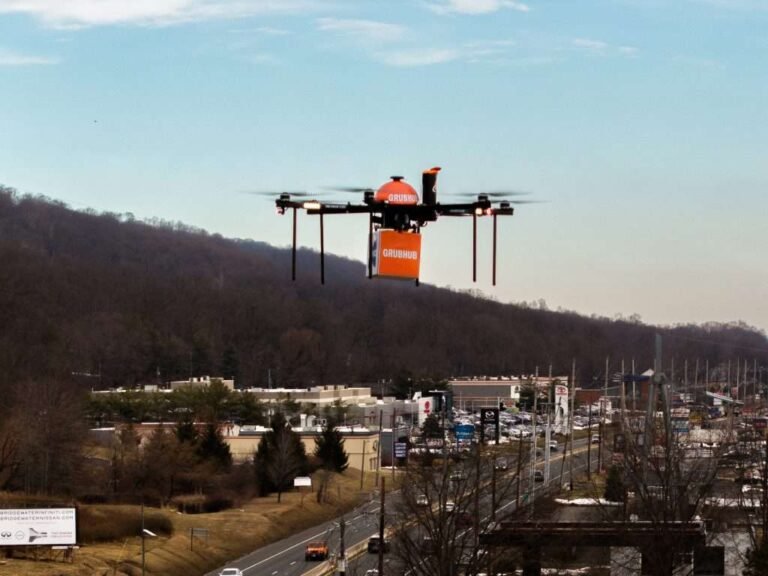 Grubhub kicks off drone food delivery tests in New Jersey