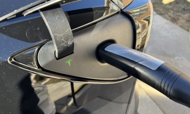 I figured out how to charge my Tesla at my rented townhouse