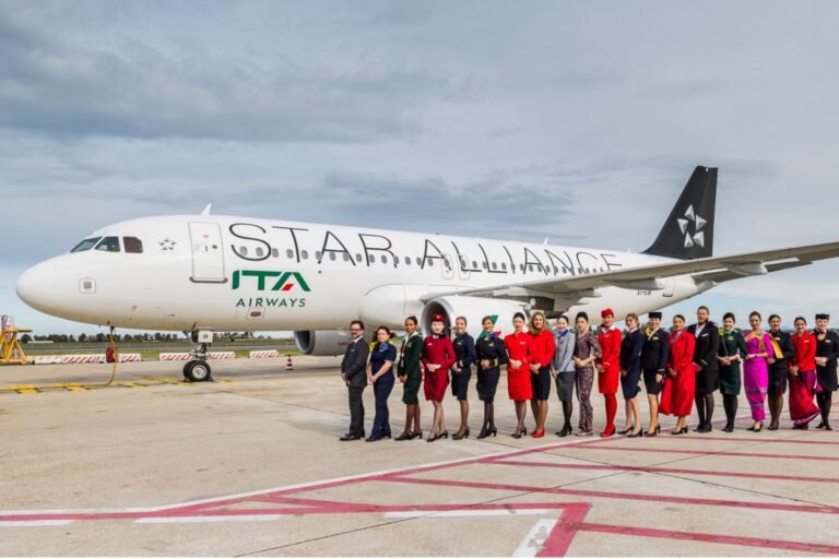 ITA Airways A320 with Star Alliance livery