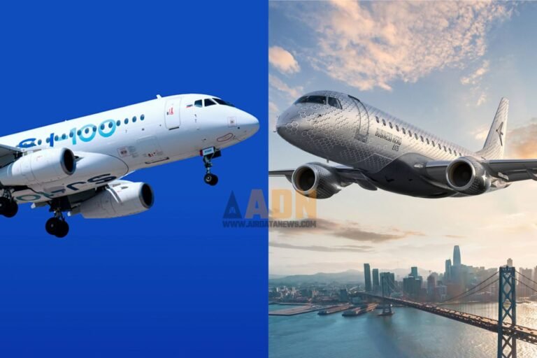 India weighs Embraer E175 and Yakovlev SJ-100 for regional production plans Sj-100 and E175