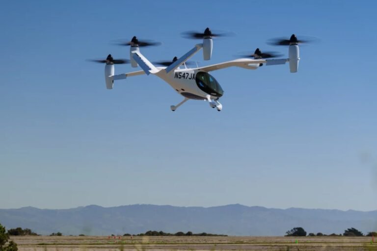 Joby's first FAA-conforming eVTOL
