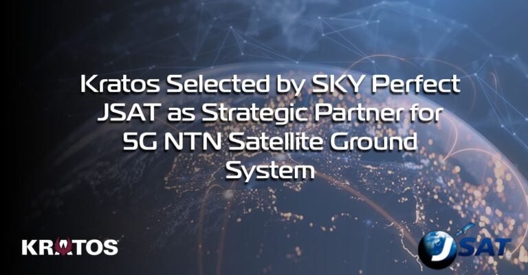Kratos Selected by SKY Perfect JSAT as Strategic Partner for