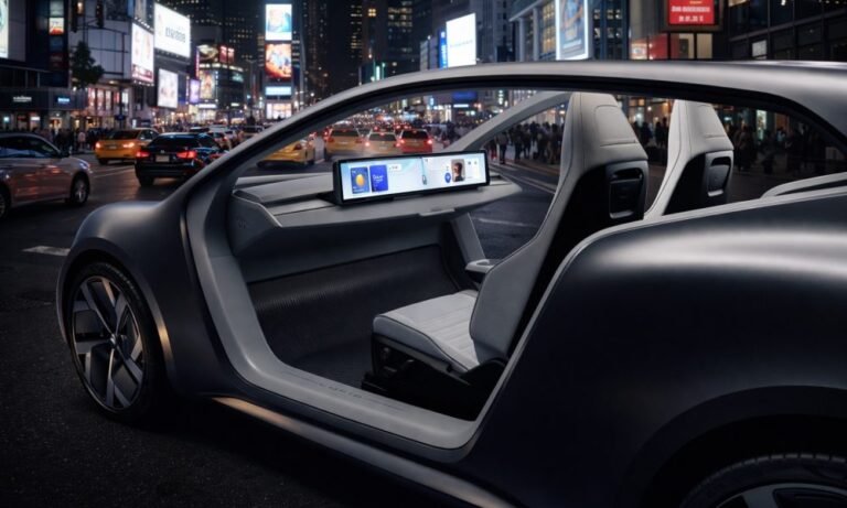 Lucid Lunar robotaxi concept [Credit: Rendering by TESLARATI]