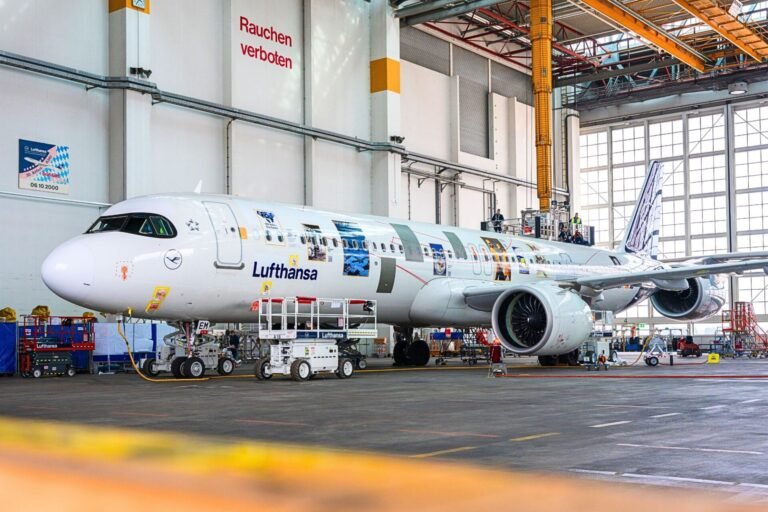 Lufthansa employees design aircraft for 100th anniversary