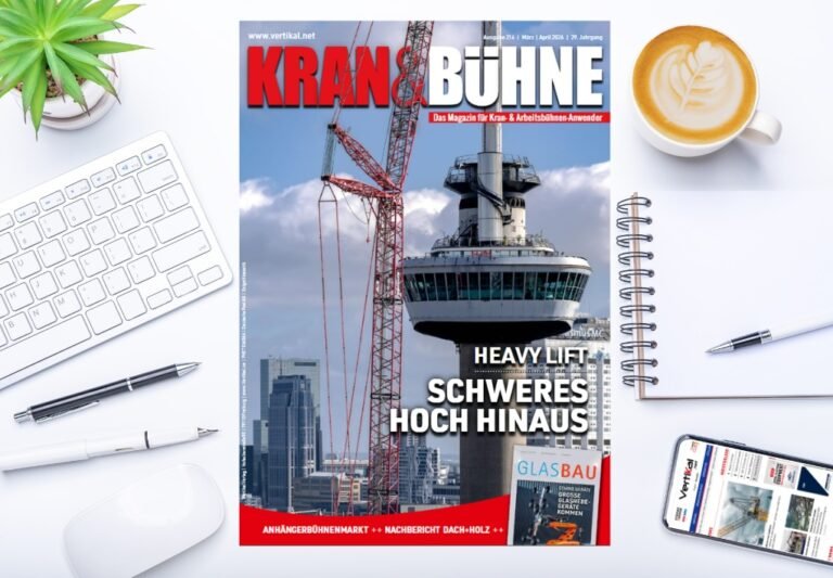 March issue of Kran & Bühne!