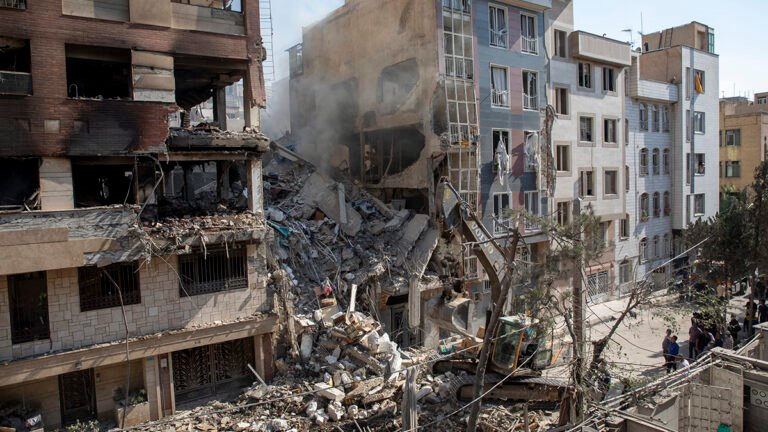 Tehran, Iran after Israel strike