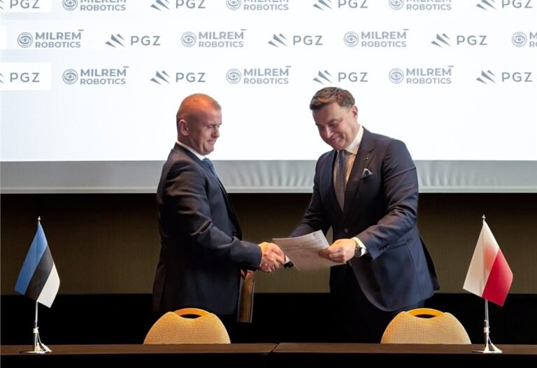 Milrem Robotics and PGZ Sign MoU to Strengthen Estonian-Poli Milrem Robotics and PGZ Sign MoU to Strengthen Estonian-Poli
