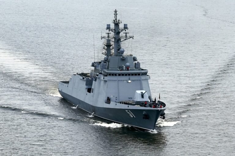North Korea’s New Destroyer Sets Sail for the First Time, Tests Missile Systems North Korea’s New Destroyer Sets Sail for the First Time, Tests Missile Systems