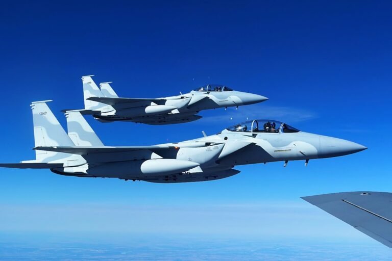 Qatari Air Emiri Air Force F-15QA fighters
