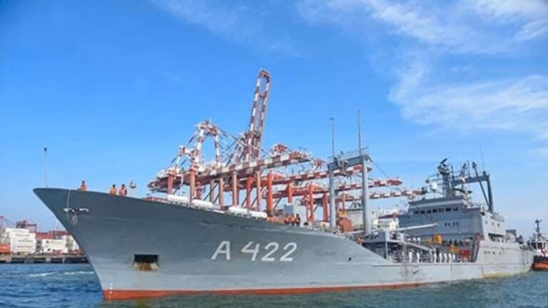 Sri Lanka Takes Charge of Iranian Naval Auxiliary Ship IRINS Bushehr