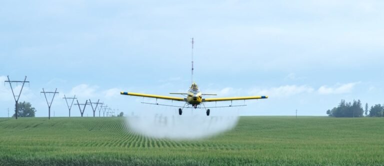 Agricultural aviation has evolved from a seat-of-the-pants flying job to a high-tech, precision industry. [Credit: Shutterstock]
