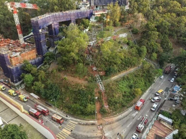 Tower crane fatality in Hong Kong