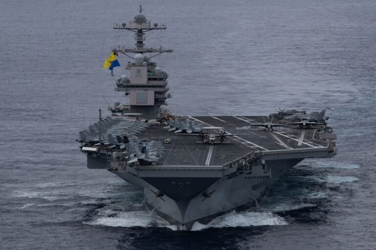 USS Gerald R. Ford Arrives in Souda Bay for Repair USS Gerald R. Ford (CVN 78)