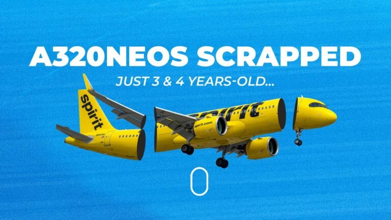 Unbelievable! 3-Year-Old Airbus A320neos Are Already Being Scrapped!