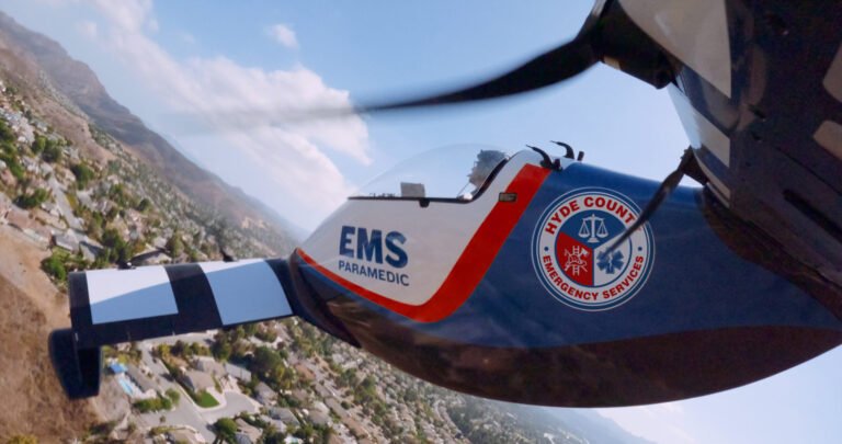 Pivotal electric eVTOL aircraft emergency medical services North Carolina