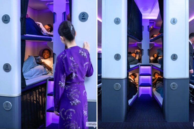 Air New Zealand Skynest sleep pods on sale from May 2026