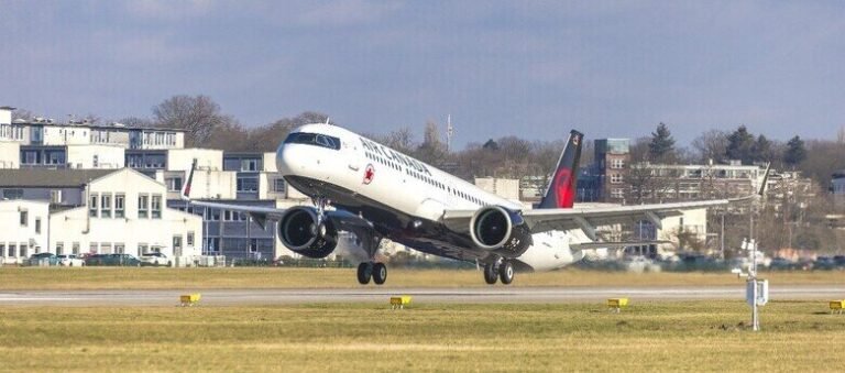 Airbus delivers first A321XLR for Air Canada