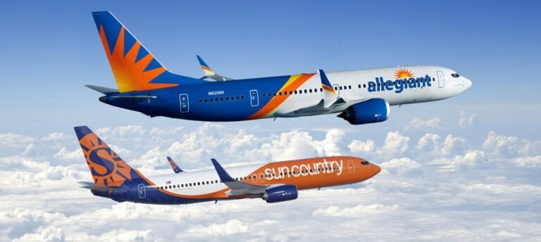Rendering of Sun Country and Allegiant airliners pic 1