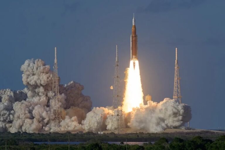 Artemis II launches on first crewed US Moon mission since Apollo