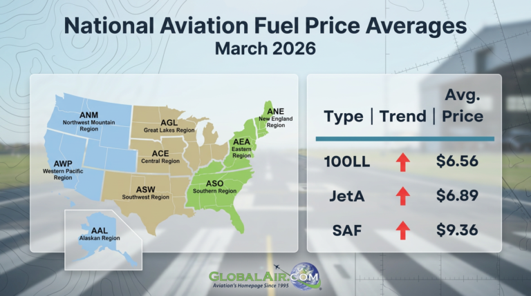 Aviation fuel prices spike across the board in March Aviation fuel prices spike across the board in March