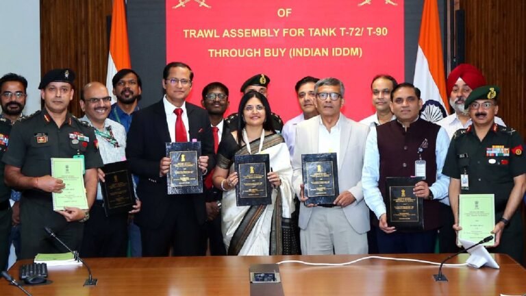 BEML, EPHL secure Indian orders for Trawl Assembly tank equipment