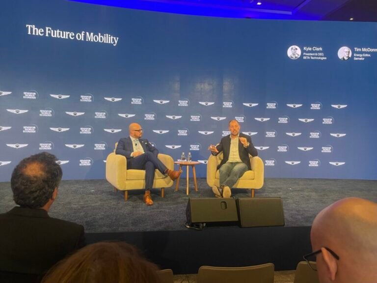 Kyle Clark Beta Technologies CEO at Semafor World Economy in Washington D.C.