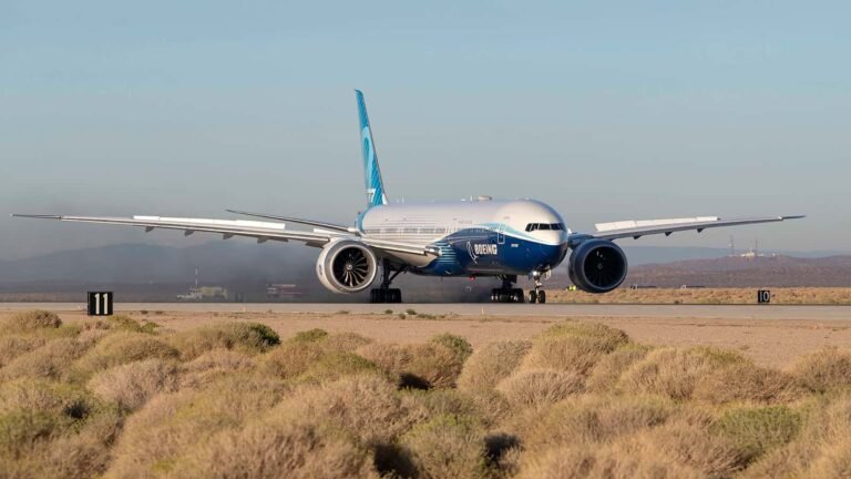 Boeing 777-9 besteht Notbremstest